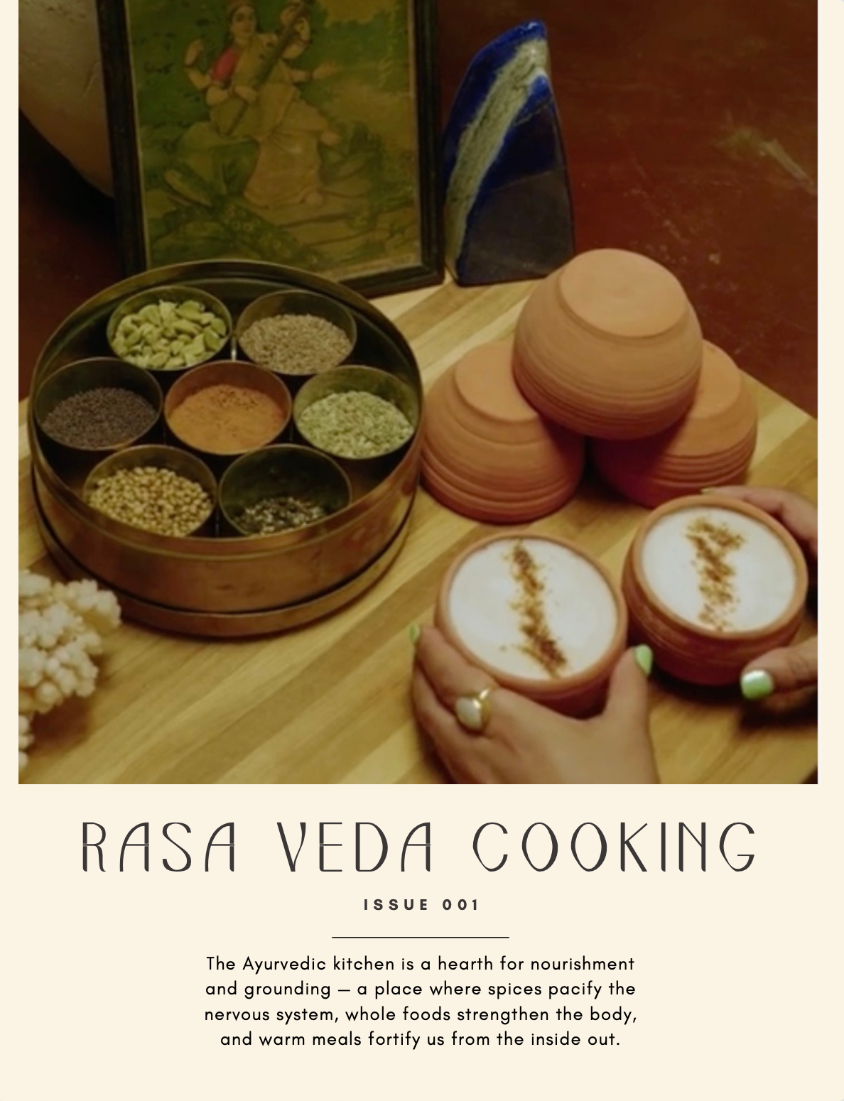Rasa Veda Cooking Zine Issue 001